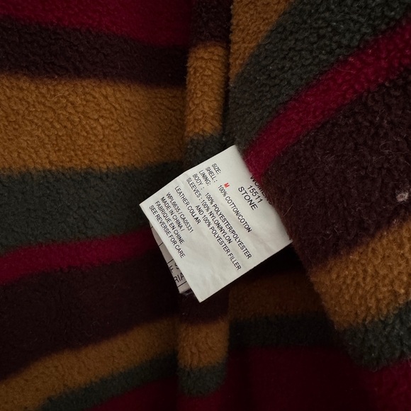 Woolrich Canvas Field Jacket | Fleece Lined | Leather Collar | Women’s M - Picture 7 of 10